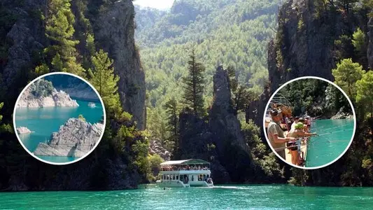 alanya green canyon boat trip