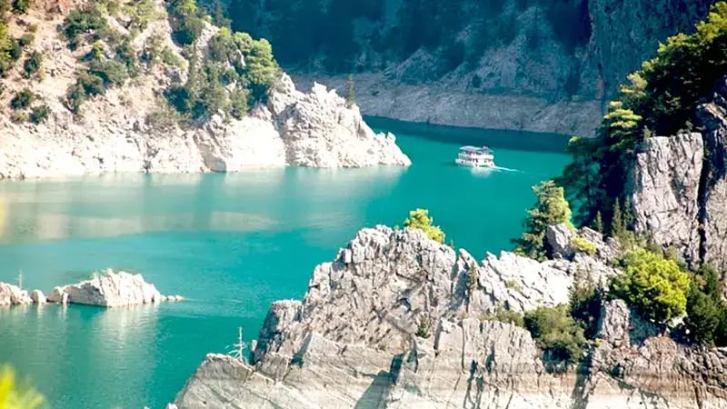 green canyon boat trips side