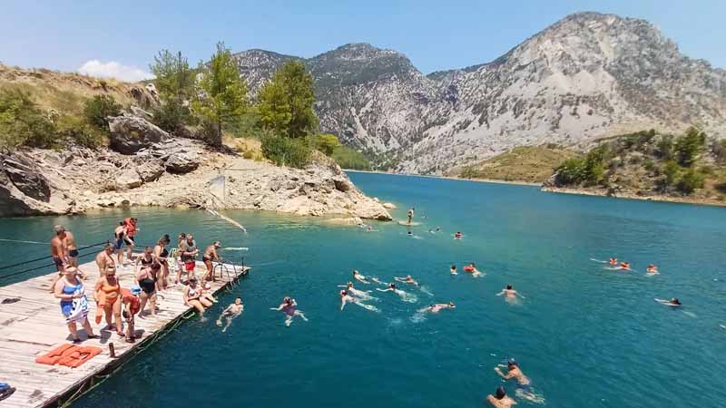 Green Canyon Tour from Alanya (Ultimate Guide) 3 green canyon swimming